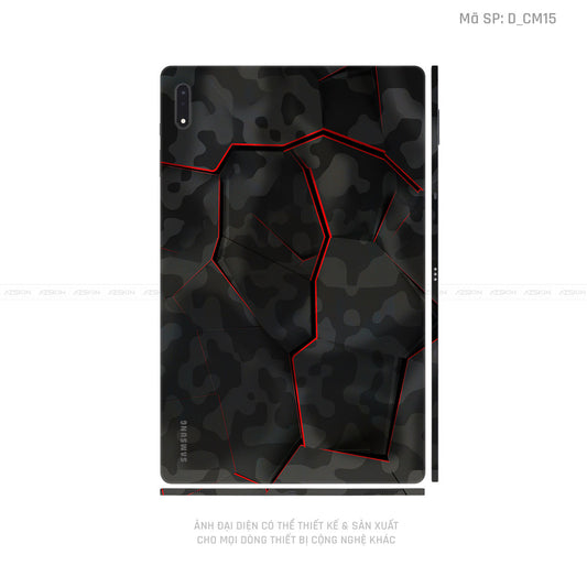 Dán Skin Galaxy Tab S8 Series Hình Camo | D_CM15