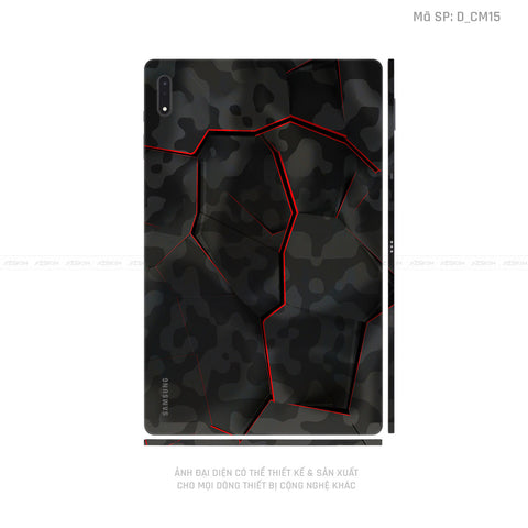 Dán Skin Galaxy Tab S8 Series Hình Camo | D_CM15
