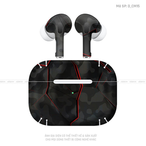 Dán Skin Tai Nghe Airpod 3 Hình Camo | D_CM15