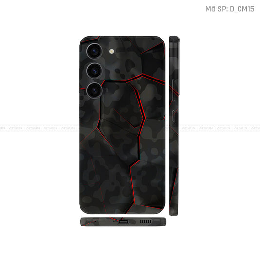 Dán Skin Galaxy S23 Series Hình Camo | D_CM15