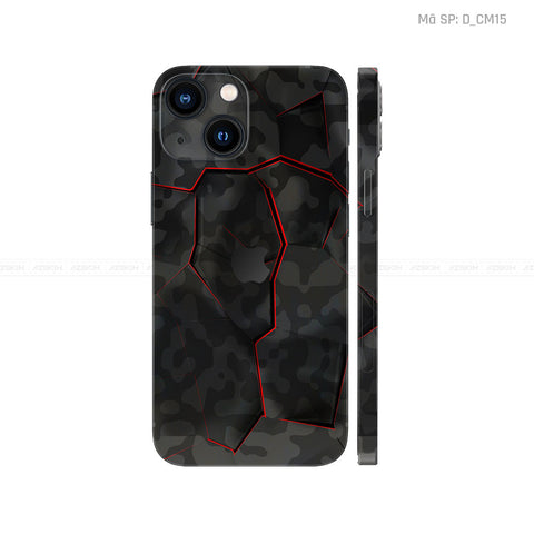 Dán Skin IPhone 13 Series Hình Camo | D_CM15