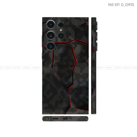 Dán Skin Samsung Galaxy S25 Series Chủ Đề Camo | D_CM15
