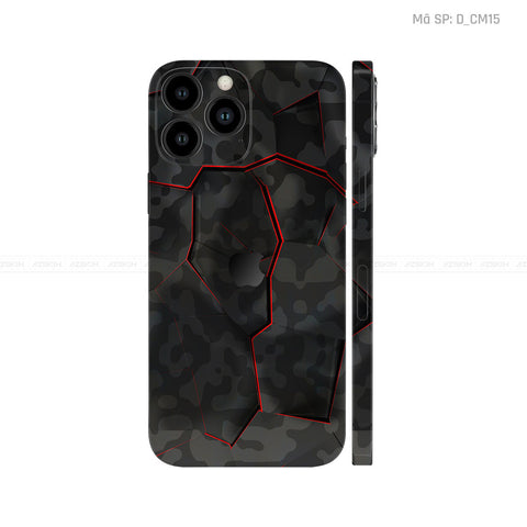 Dán Skin IPhone 12 Series Hình Camo | D_CM15