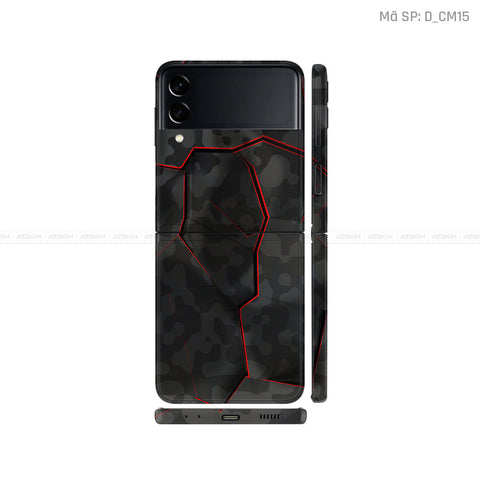 Dán Skin Galaxy Zflip3 Hình Camo | D_CM15