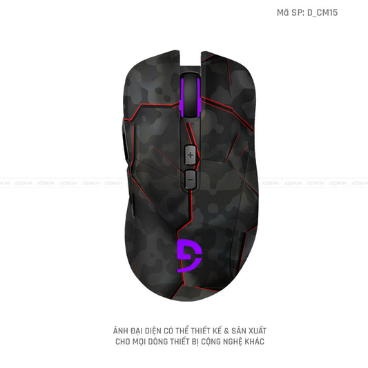 Skin Dán Chuột Fuhlen Hình Camo | D_CM15