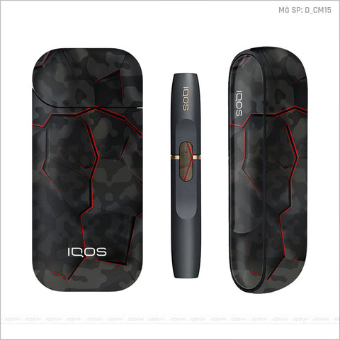 Dán Skin IQOS Hình Camo | D_CM15