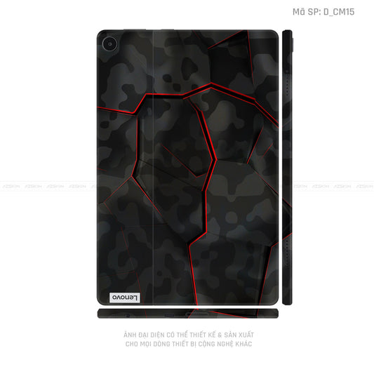 Dán Skin Máy Tính Bảng Lenovo Pad Series Hình Camo | D_CM15