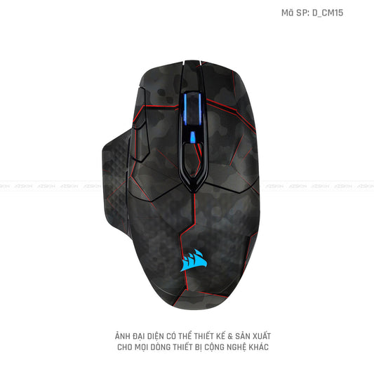 Skin Dán Chuột Corsair Hình Camo | D_CM15