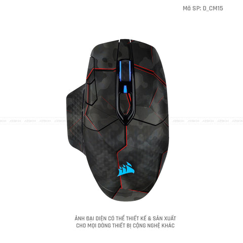 Skin Dán Chuột Corsair Hình Camo | D_CM15