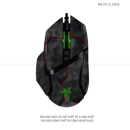 Skin Dán Chuột Razer Hình Camo | D_CM15