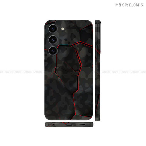 Dán Skin Samsung Galaxy S25 Series Chủ Đề Camo | D_CM15