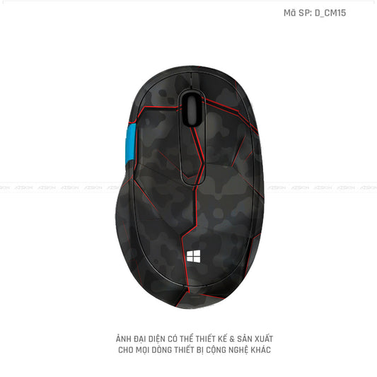Skin Dán Chuột Microsoft Hình Camo | D_CM15