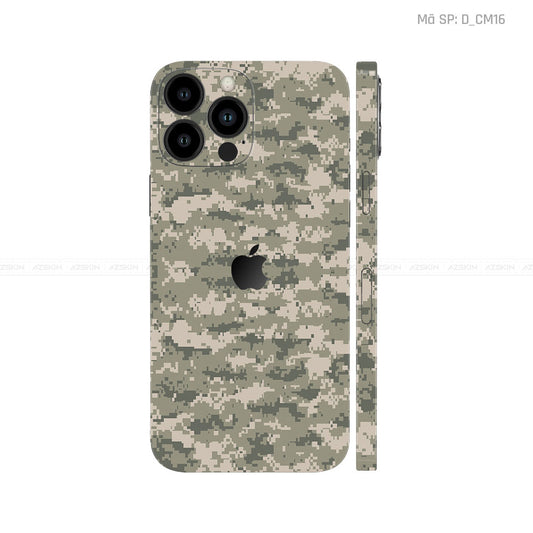 Dán Skin IPhone 12 Series Hình Camo | D_CM16