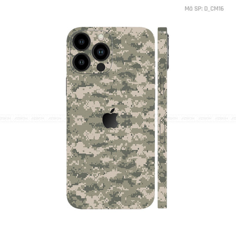 Dán Skin IPhone 12 Series Hình Camo | D_CM16
