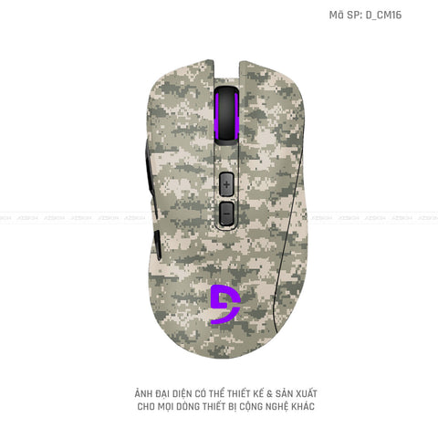 Skin Dán Chuột Fuhlen Hình Camo | D_CM16