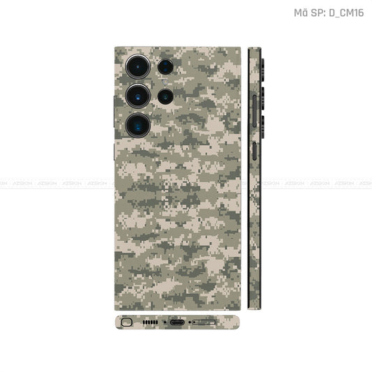 Dán Skin Galaxy S23 Series Hình Camo | D_CM16