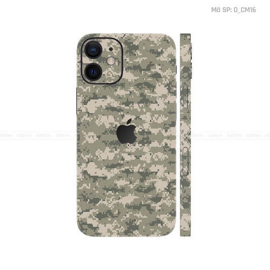 Dán Skin IPhone 12 Series Hình Camo | D_CM16