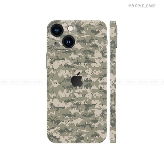 Dán Skin IPhone 14 Series Hình Camo | D_CM16