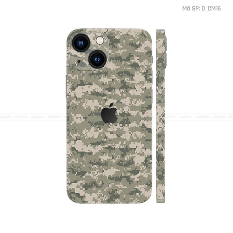 Dán Skin IPhone 14 Series Hình Camo | D_CM16