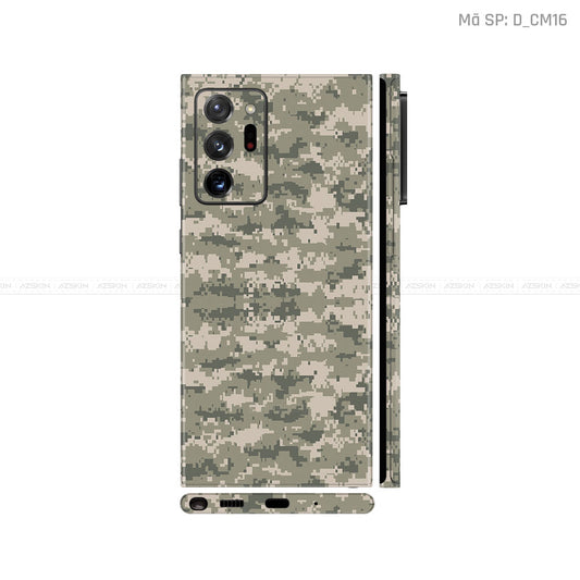 Dán Skin Galaxy Note 20 Series Hình Camo | D_CM16