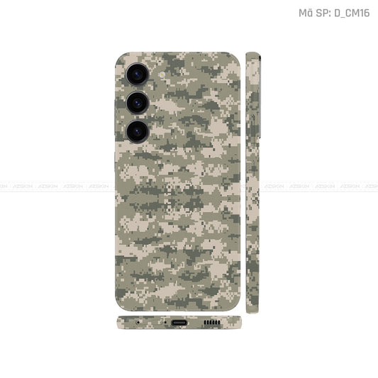 Dán Skin Galaxy S23 Series Hình Camo | D_CM16