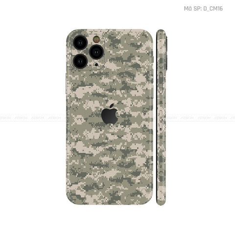 Skin IPhone 11 Series Hình Camo | D_CM16