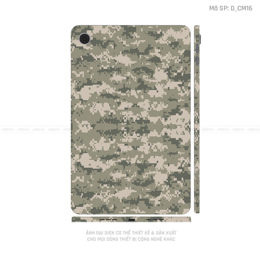 Dán Skin Máy Tính Bảng Oppo Pad Series Hình Camo | D_CM16