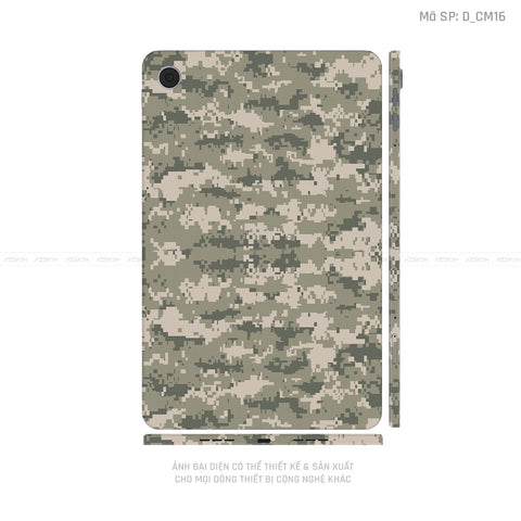 Dán Skin Máy Tính Bảng Oppo Pad Series Hình Camo | D_CM16