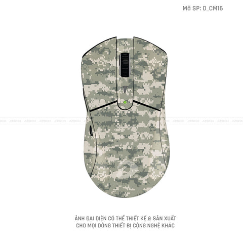 Skin Dán Chuột Dareu Hình Camo | D_CM16