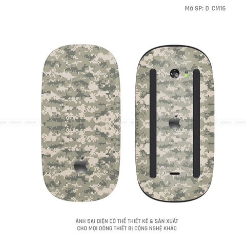 Skin Dán Chuột Apple Magic Mouse Hình Camo | D_CM16