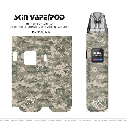 Dán Skin Pod Hình Camo | D_CM16