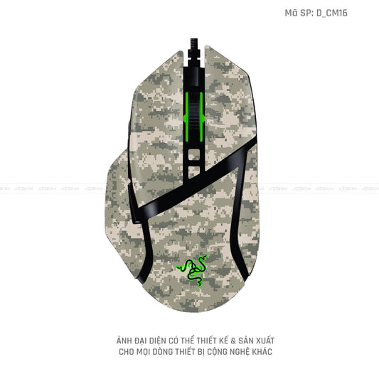 Skin Dán Chuột Razer Hình Camo | D_CM16