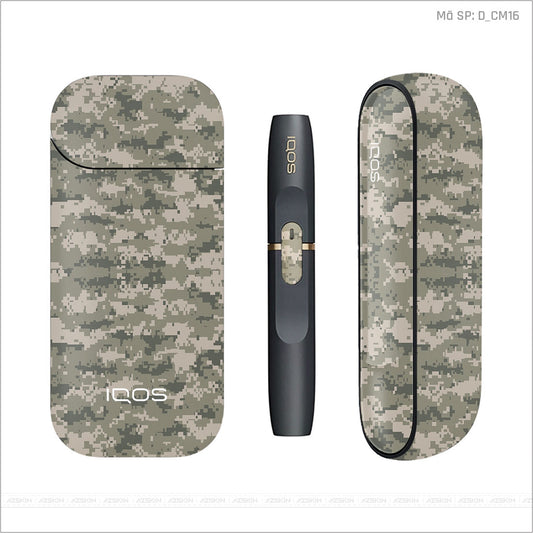 Dán Skin IQOS Hình Camo | D_CM16