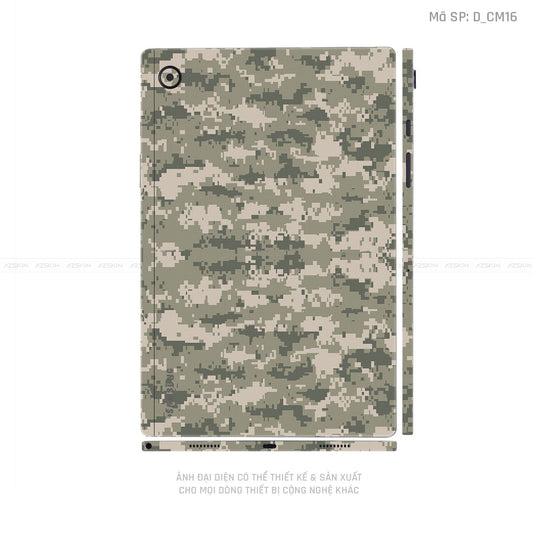 Dán Skin Galaxy Tab A Series Hình Camo | D_CM16