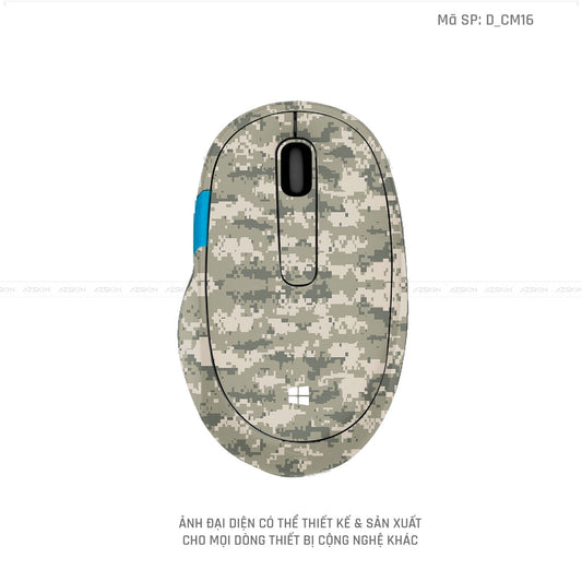 Skin Dán Chuột Microsoft Hình Camo | D_CM16