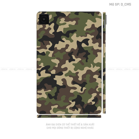 Dán Skin Máy Tính Bảng Xiaomi Mipad Hình Camo | D_CM05