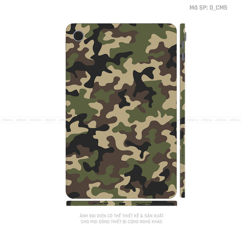 Dán Skin Máy Tính Bảng Oppo Pad Series Hình Camo | D_CM05