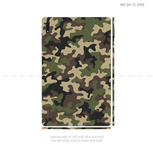 Dán Skin Galaxy Tab S8 Series Hình Camo | D_CM05
