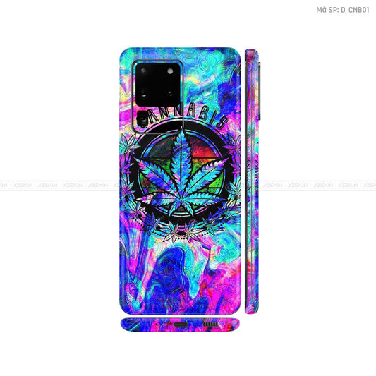 Dán Skin Galaxy S20 Series Hình Canabis | D_CNB01