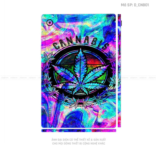 Dán Skin Galaxy Tab A Series Hình Canabis | D_CNB01