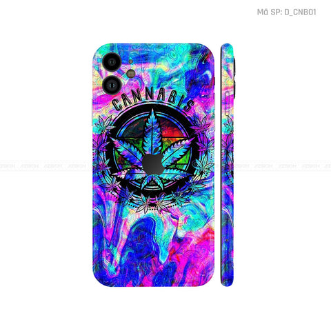 Dán Skin IPhone 11 Series Hình Canabis | D_CNB01