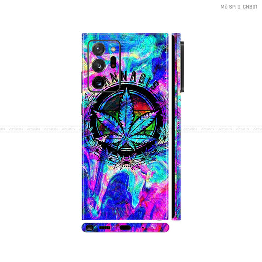Dán Skin Galaxy Note 20 Series Hình Canabis | D_CNB01