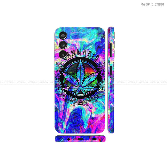 Dán Skin Samsung A Series Hình Canabis | D_CNB01