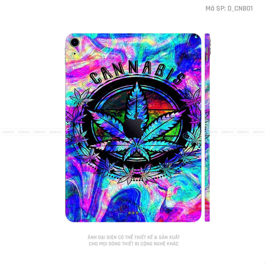 Dán Skin IPad Mini Series Hình Canabis | D_CNB01
