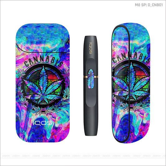 Dán Skin IQOS Hình Canabis | D_CNB01