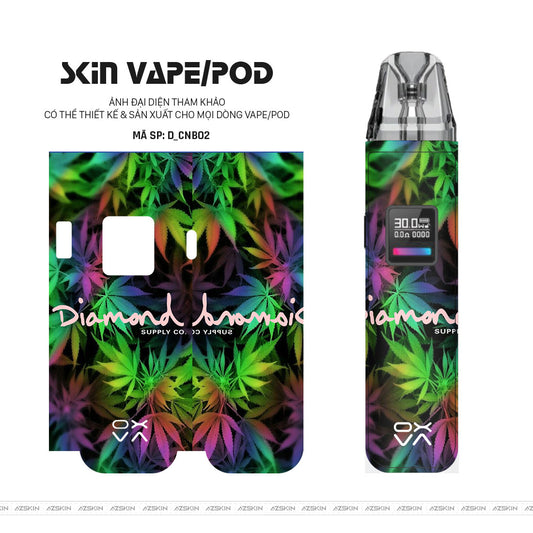 Dán Skin Pod Hình Canabis | D_CNB02