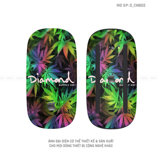 Skin Dán Chuột Apple Magic Mouse Hình Canabis | D_CNB02