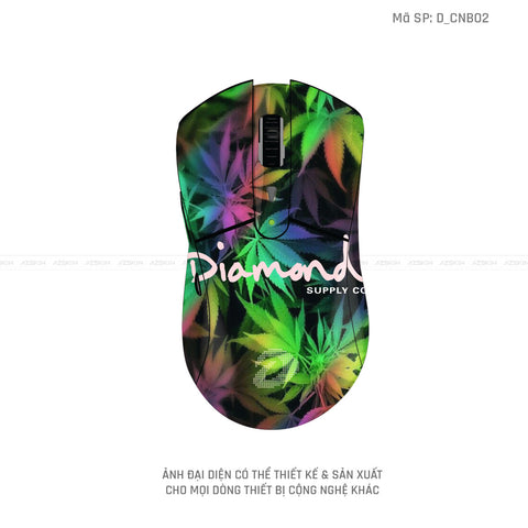 Skin Dán Chuột Dareu Hình Canabis | D_CNB02