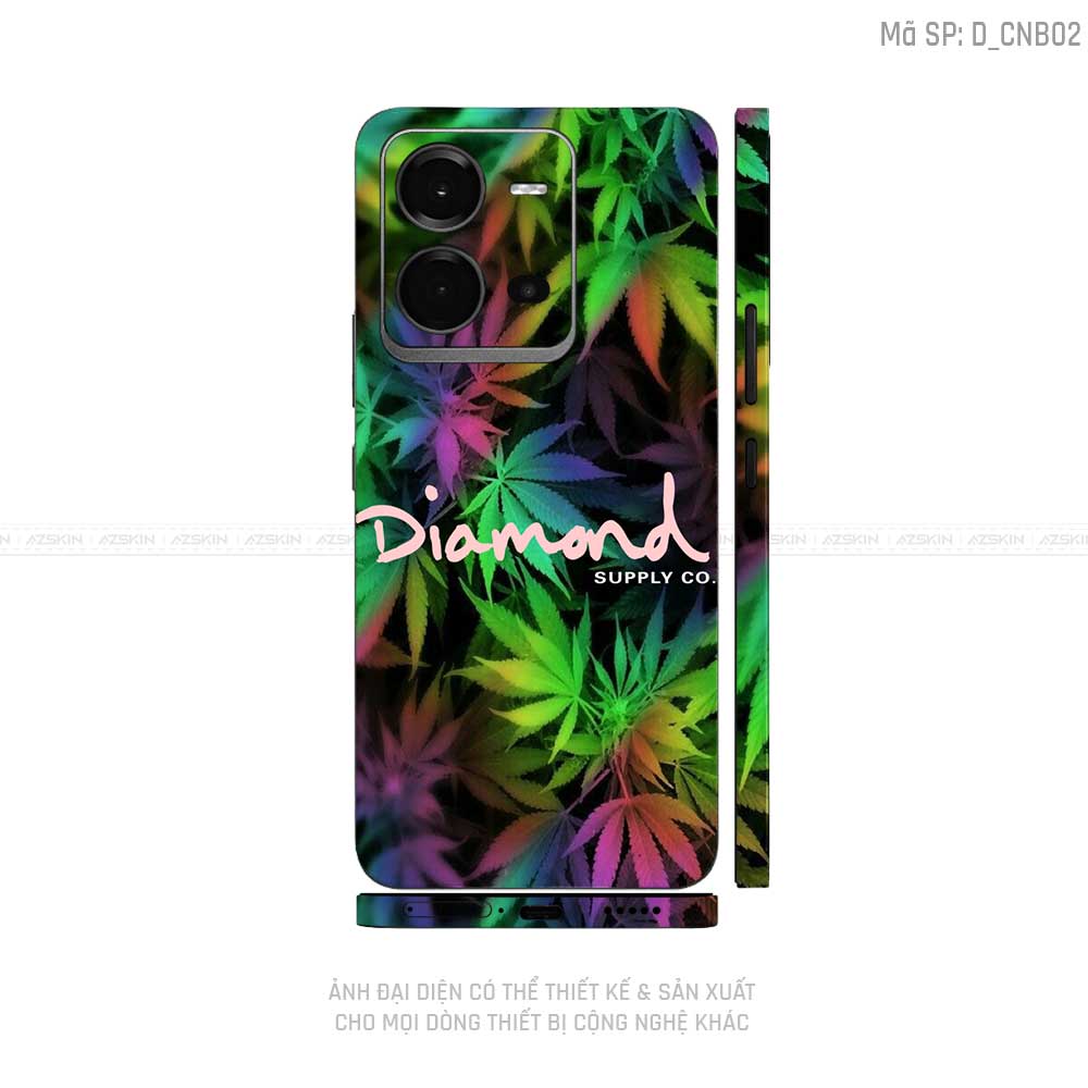 Dán Skin Vivo V Series Hình Canabis | D_CNB02