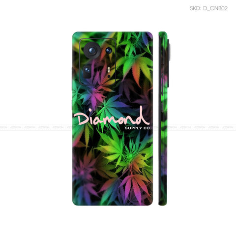 Dán Skin Điện Thoại Xiaomi Mi Mix Series Hình Canabis | D_CNB02